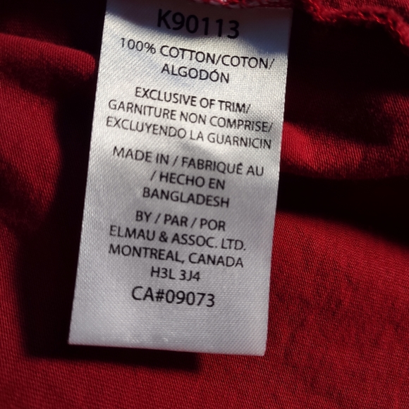 Kangol T-Shirt Red XL - Picture 11 of 12